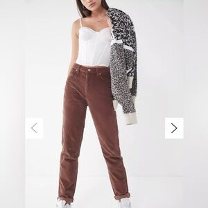 BDG Chocolate Corduroy Cropped Pants